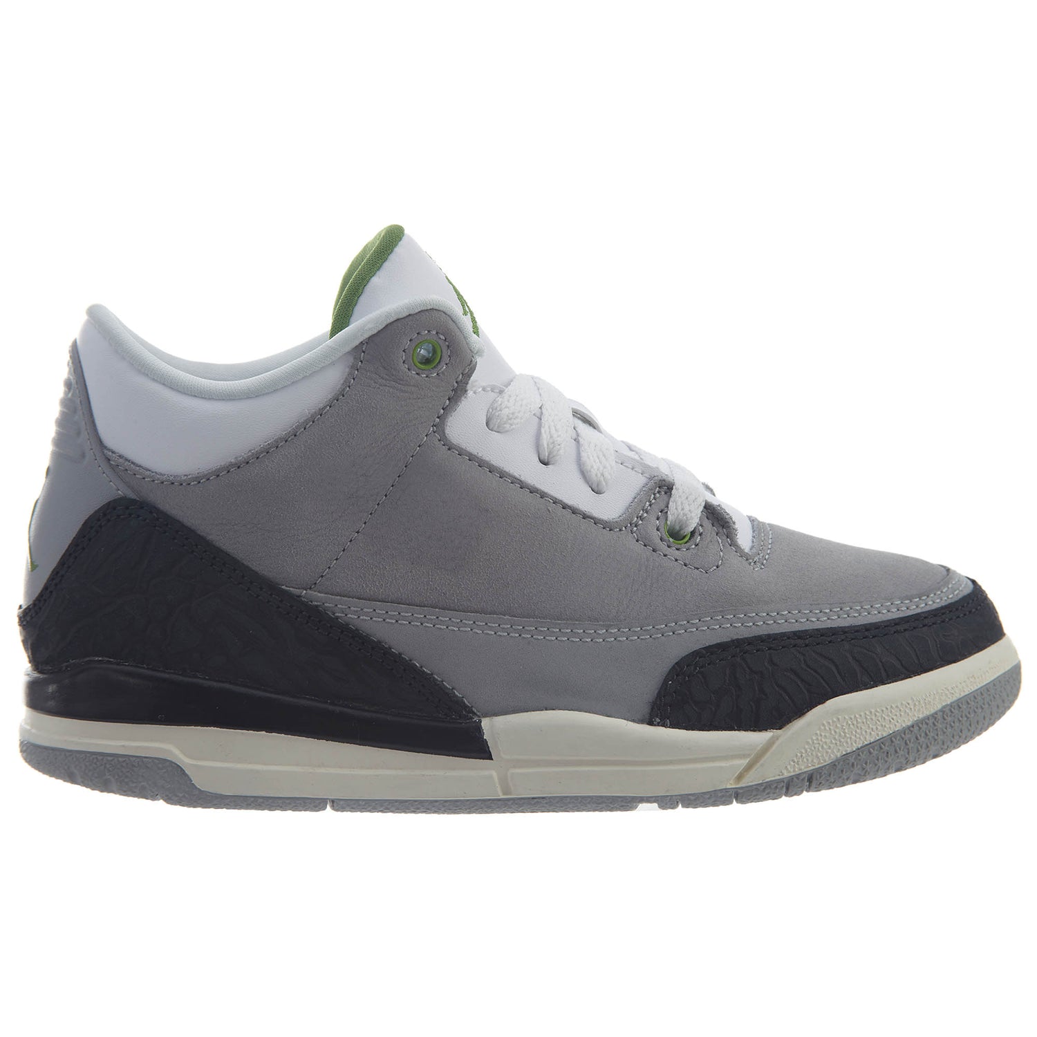 Nike Jordan 3 Retro Chlorophyll (PS) Boys / Girls Style :429487