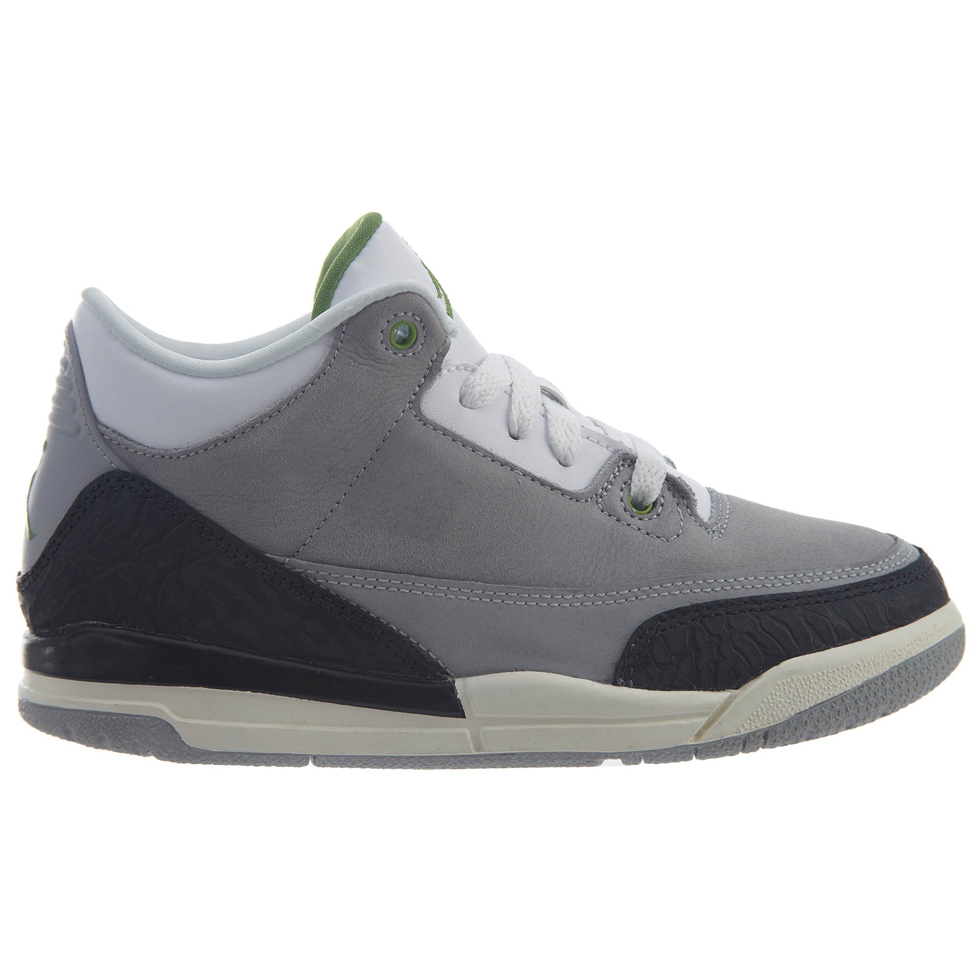 Nike Jordan 3 Retro Chlorophyll (PS) Boys / Girls Style :429487