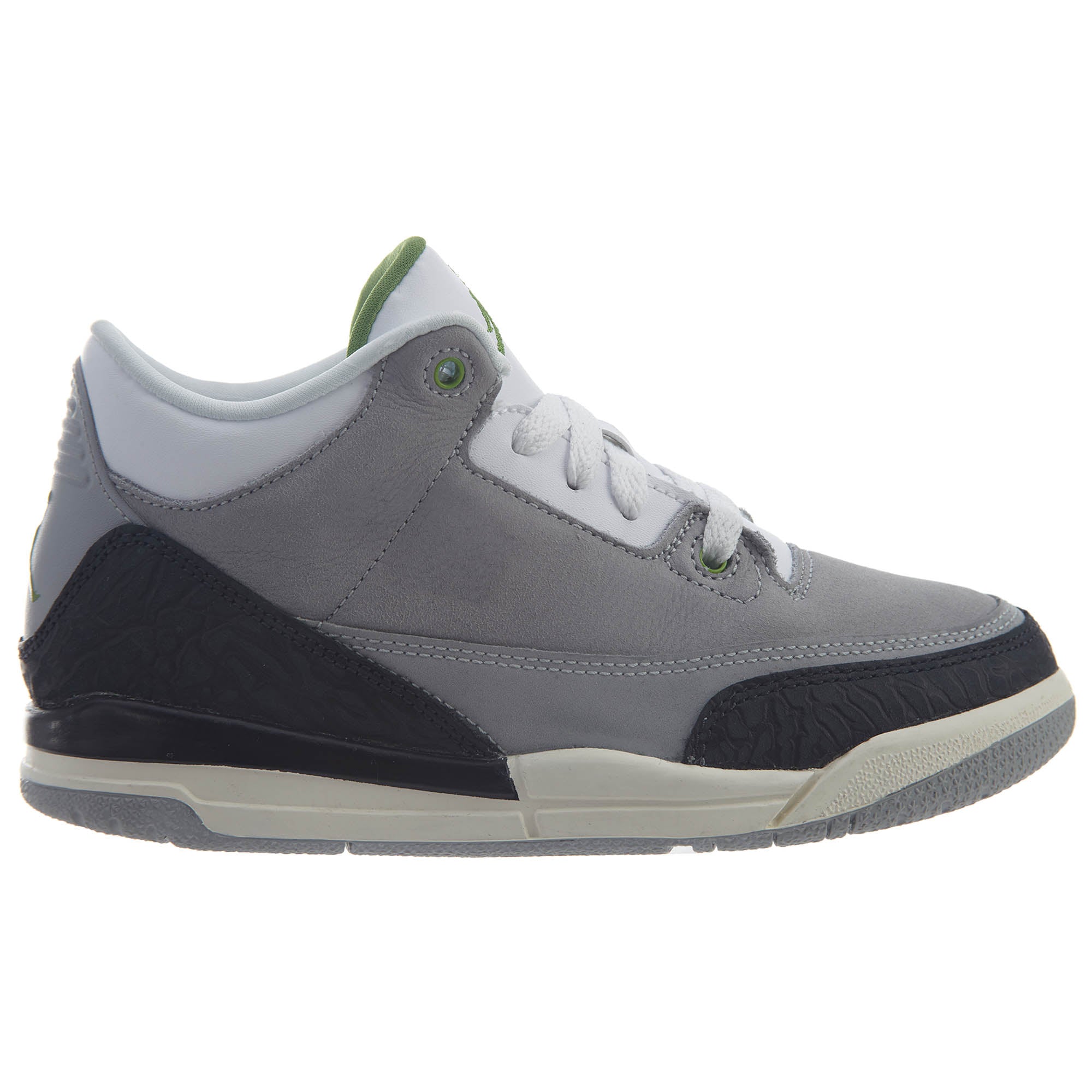 Nike Jordan 3 Retro Chlorophyll (PS) Boys / Girls Style :429487