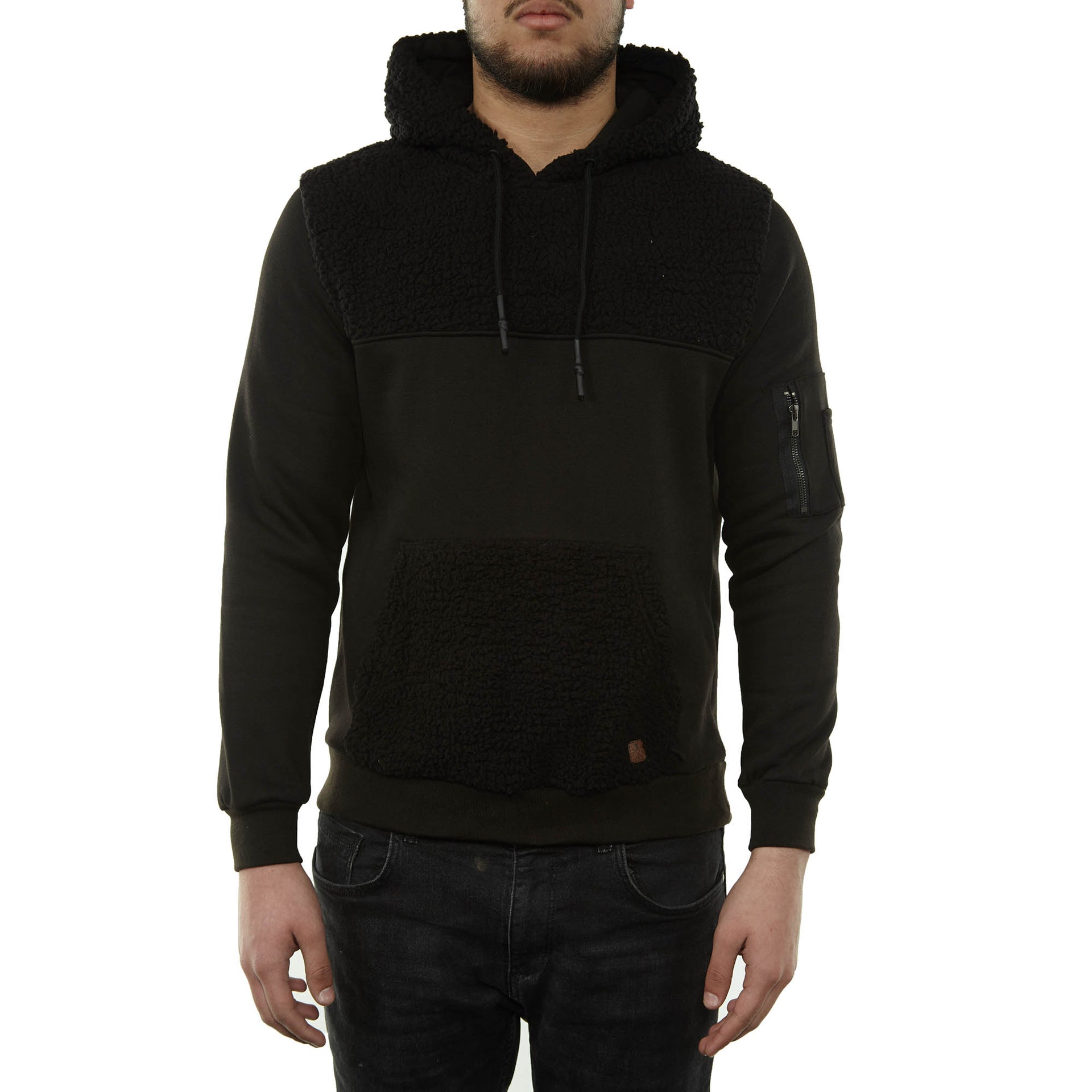 Soul Star Sweatshirt Mens Style : Msw Charming-BLACK
