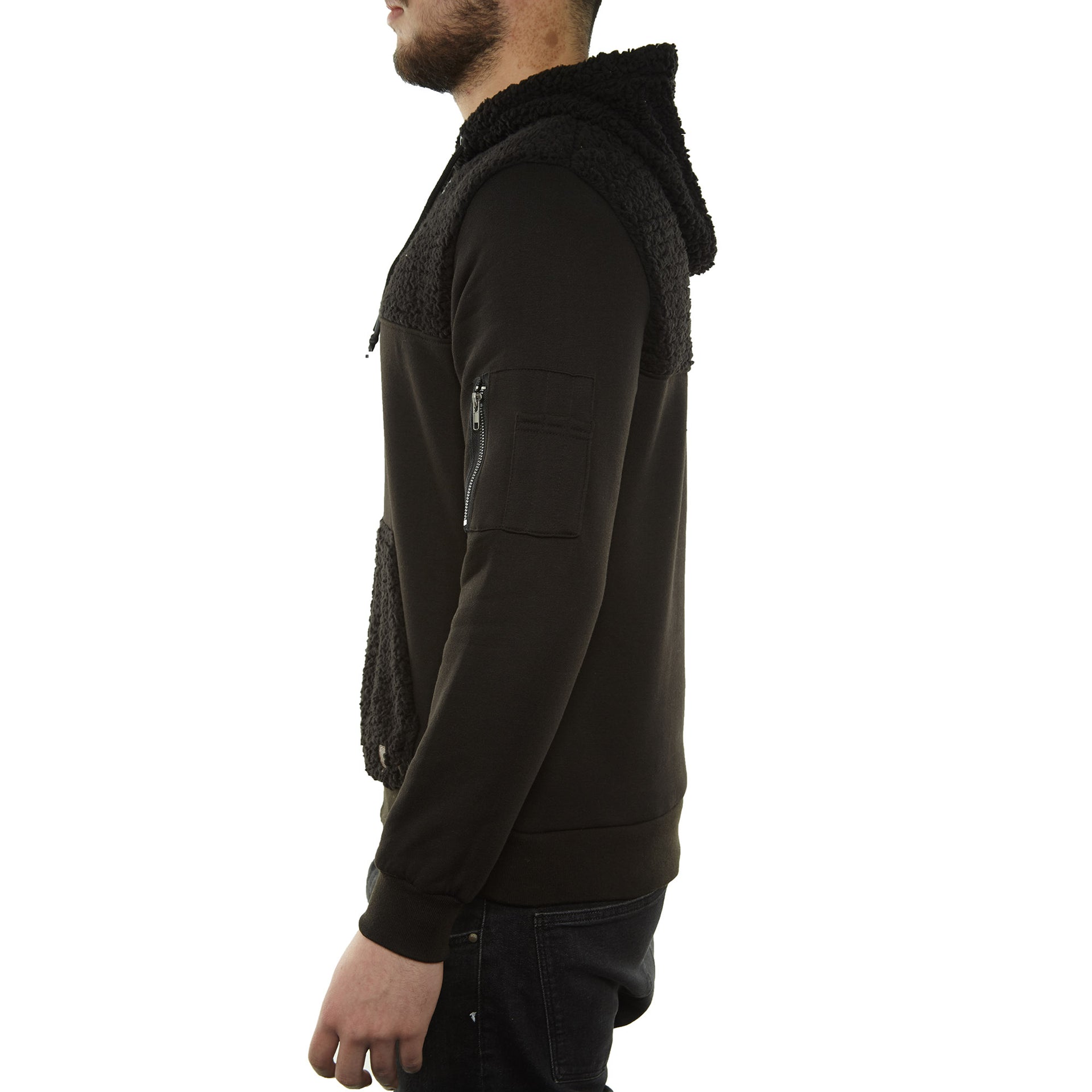 Soul Star Sweatshirt Mens Style : Msw Charming-BLACK