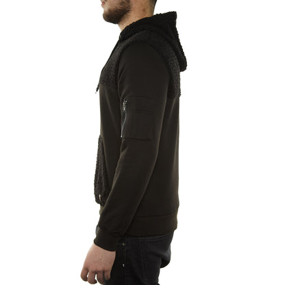 Soul Star Sweatshirt Mens Style : Msw Charming-BLACK
