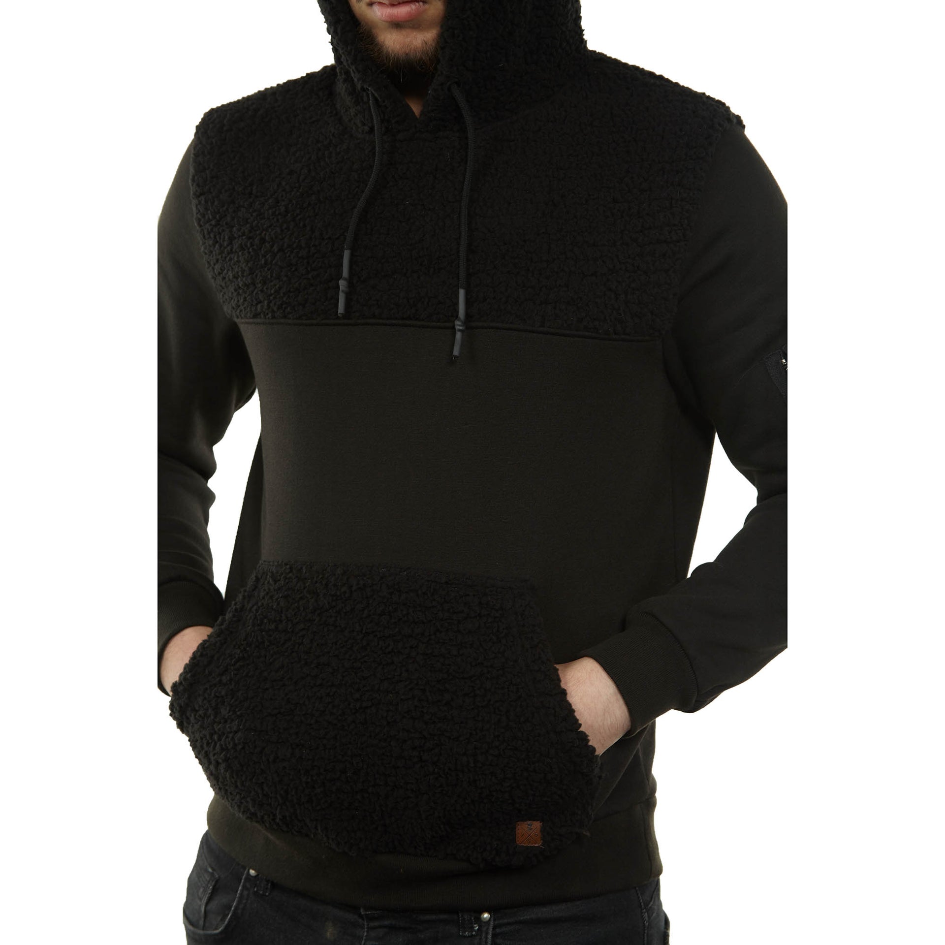 Soul Star Sweatshirt Mens Style : Msw Charming-BLACK