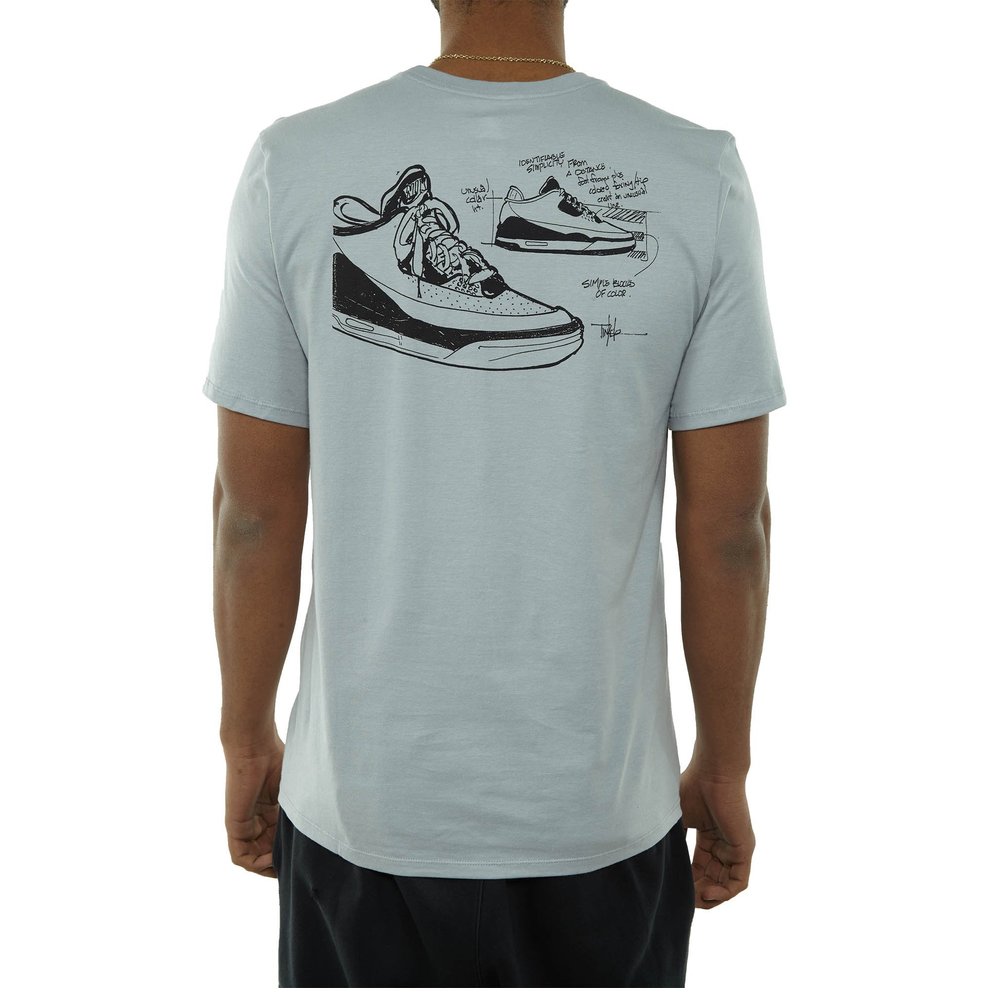 Jordan Legacy Aj 3 Tinker T-shirt Mens Style : Bq0267-019