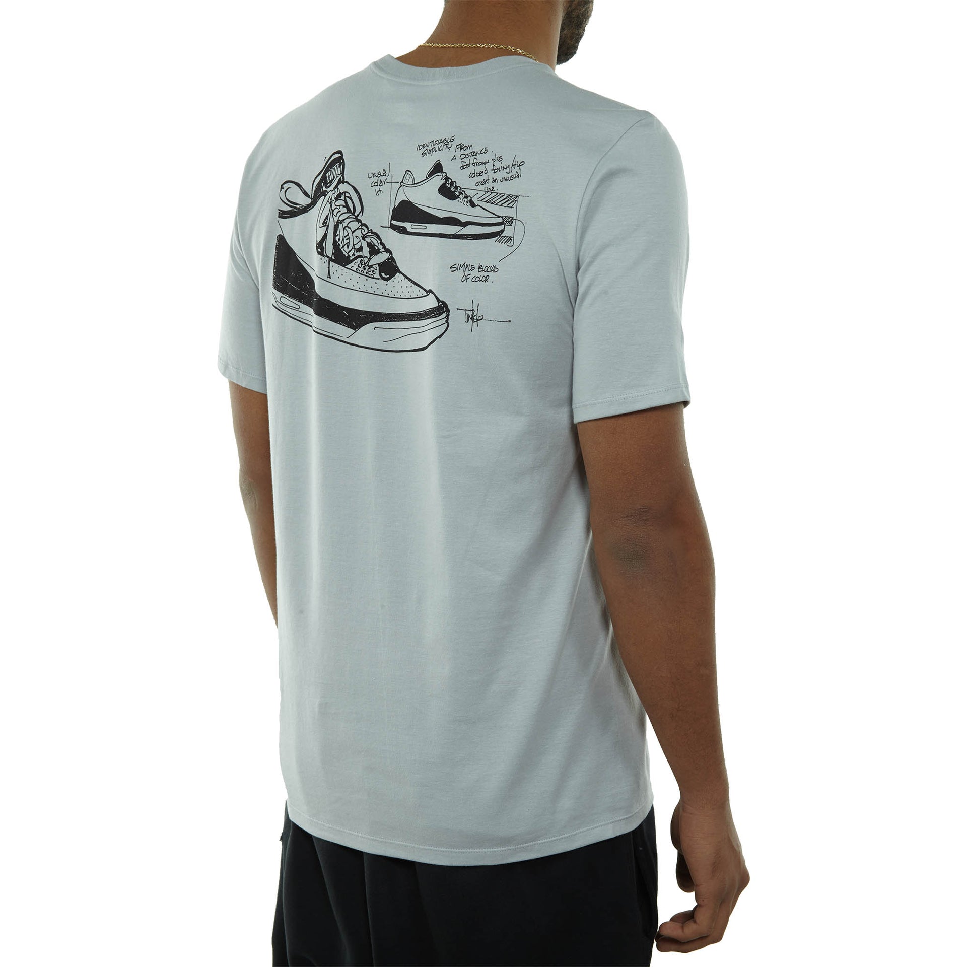 Jordan Legacy Aj 3 Tinker T-shirt Mens Style : Bq0267-019
