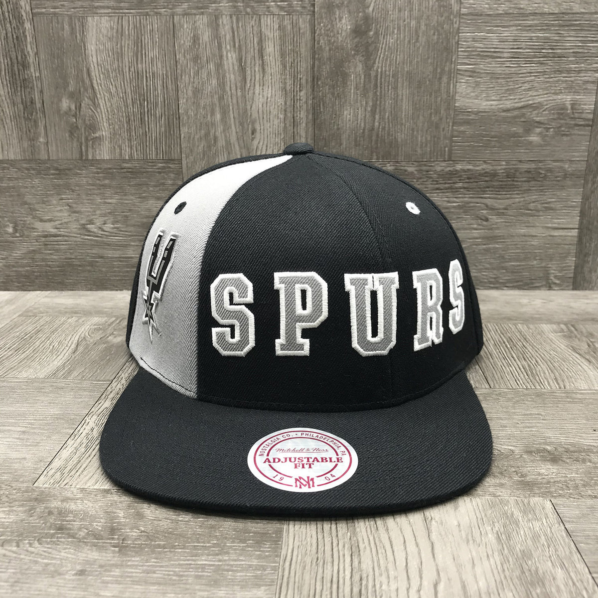 Mitchell&amp;ness Hexagon San Antonio Spurs Snapback 