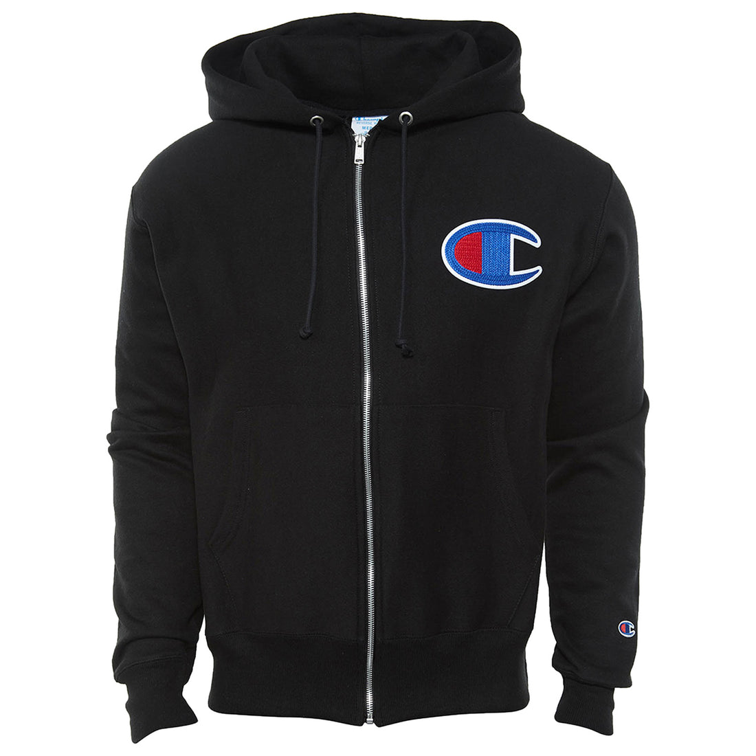 Champion Fleece Full Zip Hoodie Mens Style : Gf69y07476-BKC