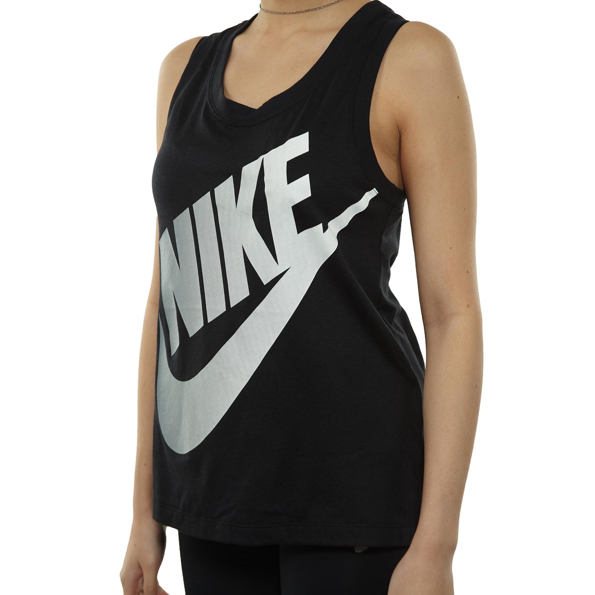 Nike Logo Futura Tank Womens Style : 890754-010