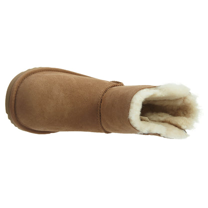 UGG Mini Bailey Bow II Boot Chestnut (Kids)