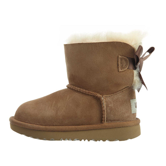 UGG Mini Bailey Bow II Boot Chestnut (Toddler)