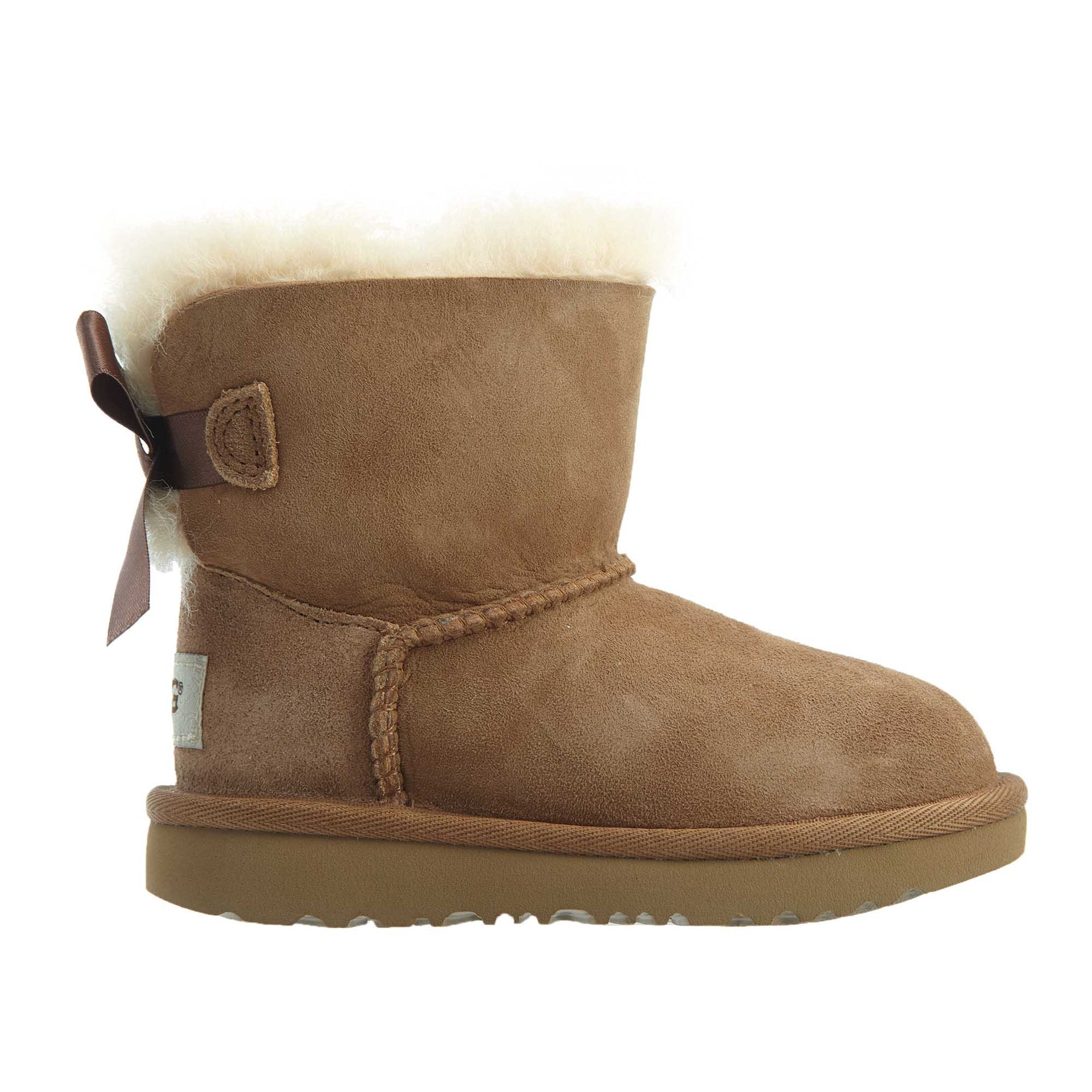 UGG Mini Bailey Bow II Boot Chestnut (Toddler)