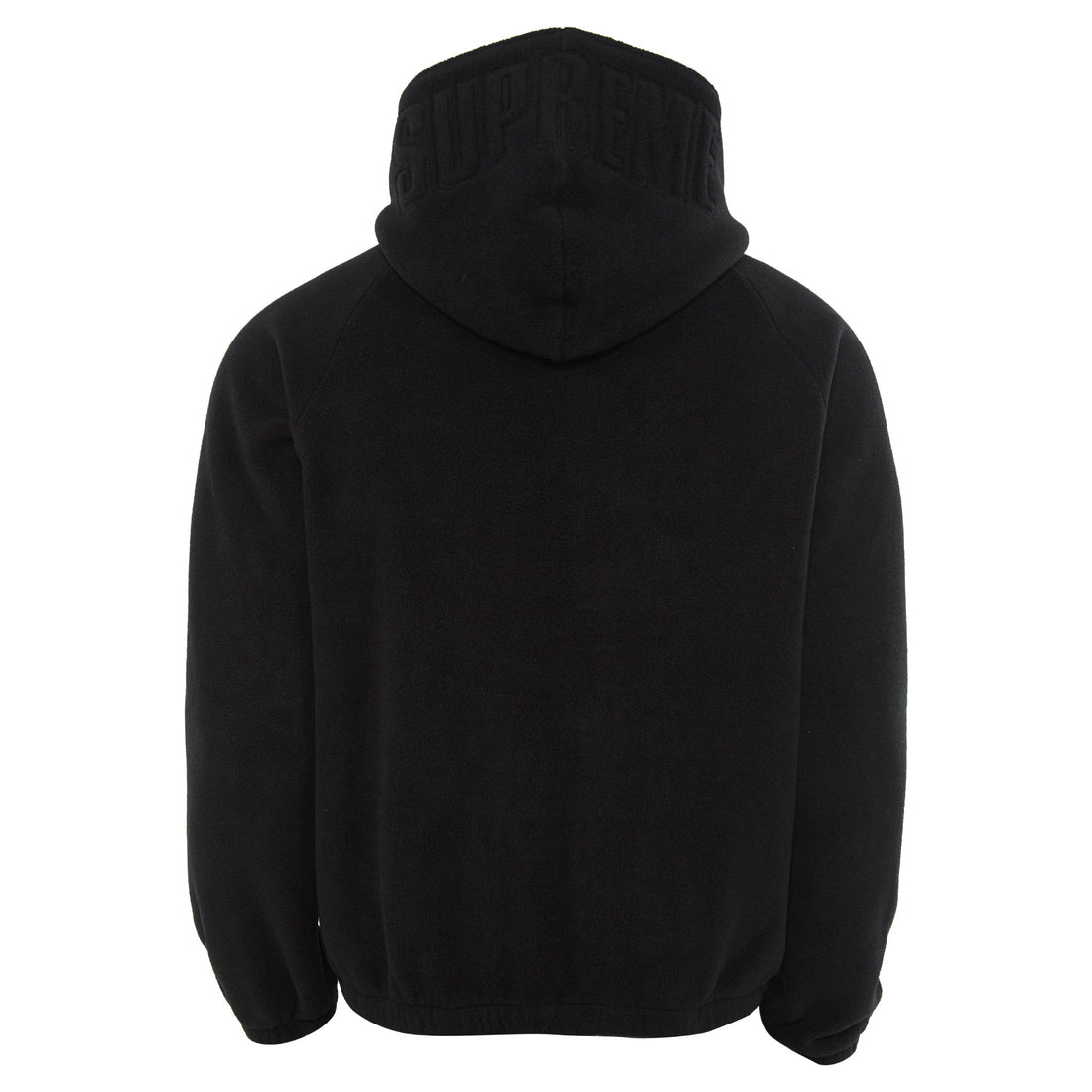 Supreme Polartec Hooded Raglan Jacket Mens Style : Fw18j88-BLACK