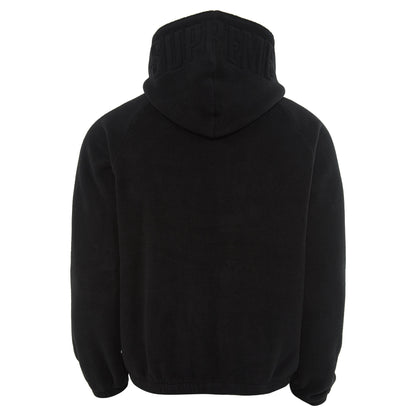 Supreme Polartec Hooded Raglan Jacket Mens Style : Fw18j88-BLACK