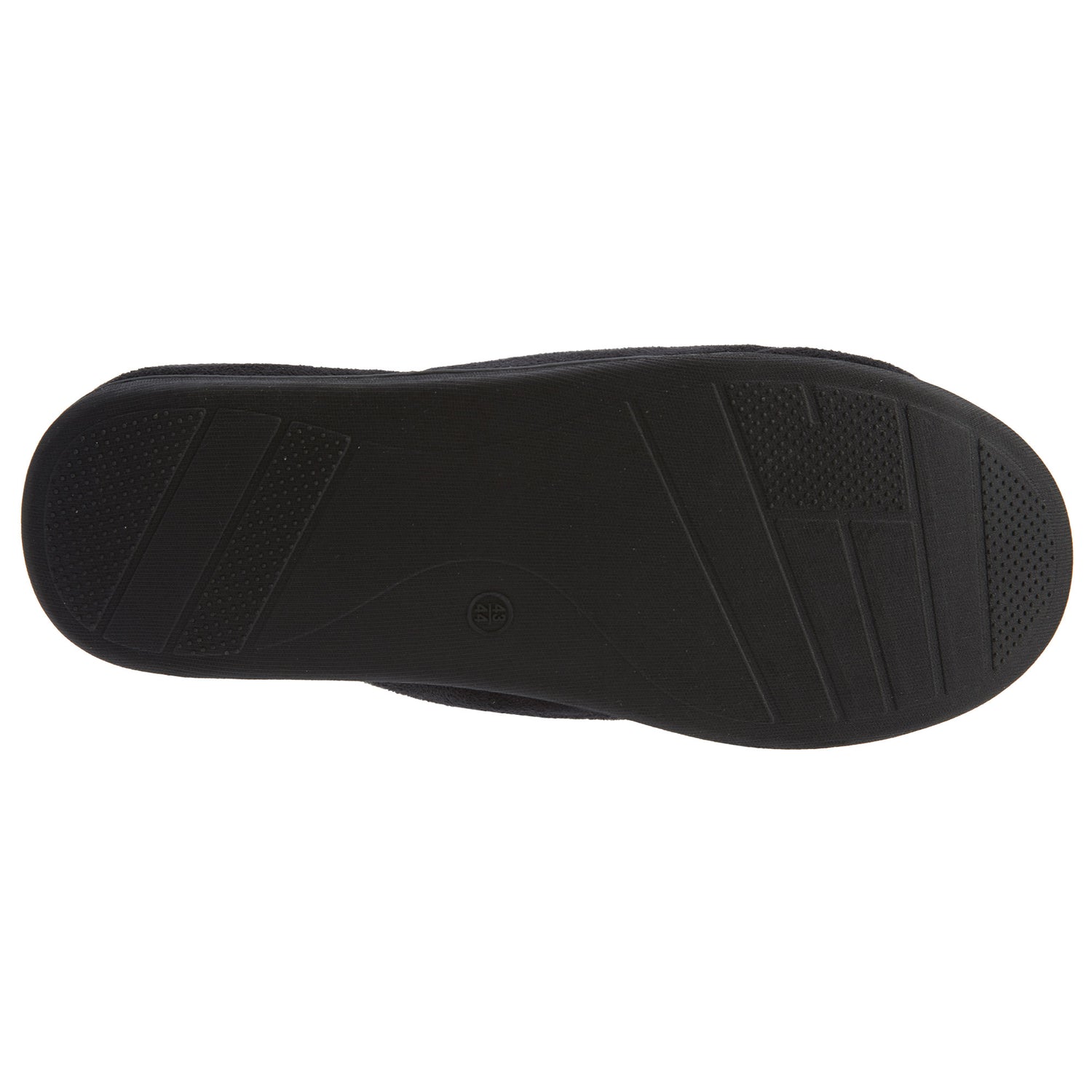 Memory Foam Slippers Unisex Style : 79443-Blk