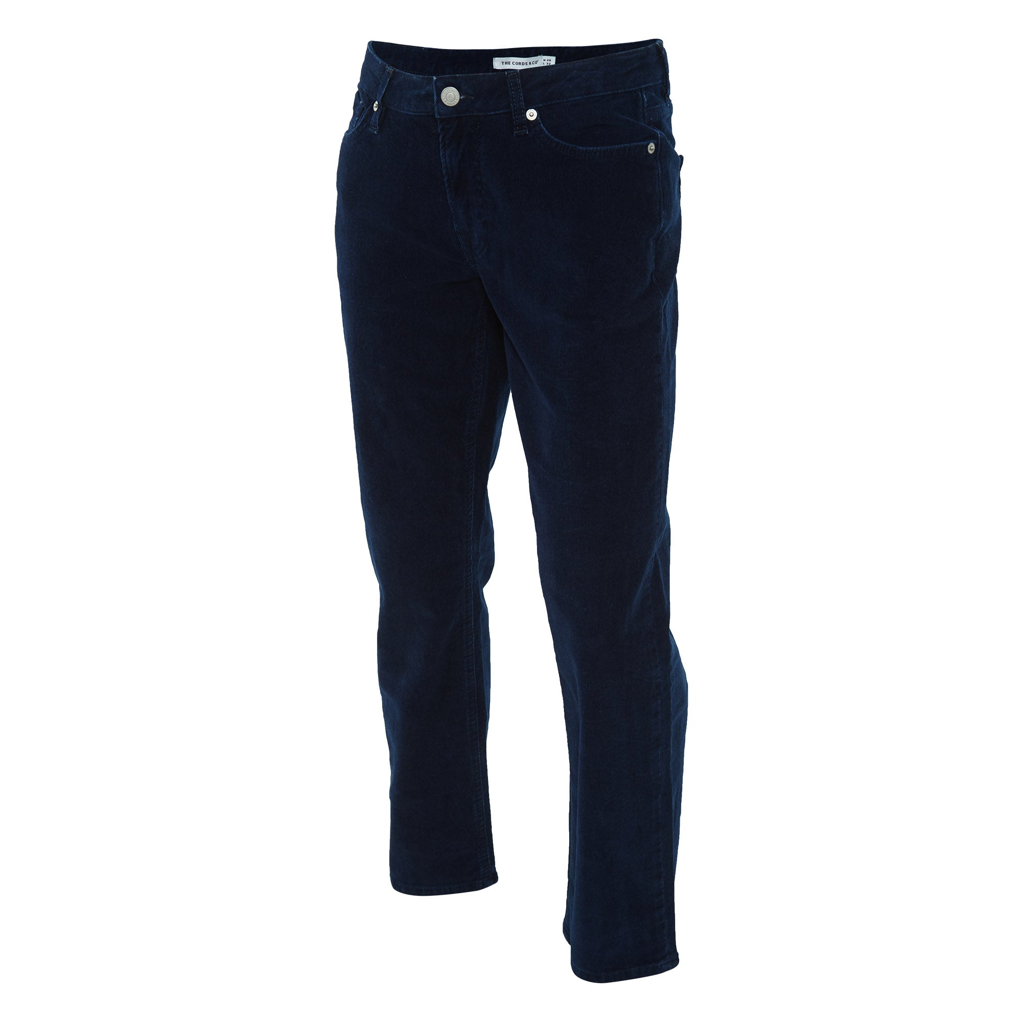 The Cords &amp; Co 5-pocket Mid-waist/loose Fit Cropped Womens Style : Mom Ess 30 308-045