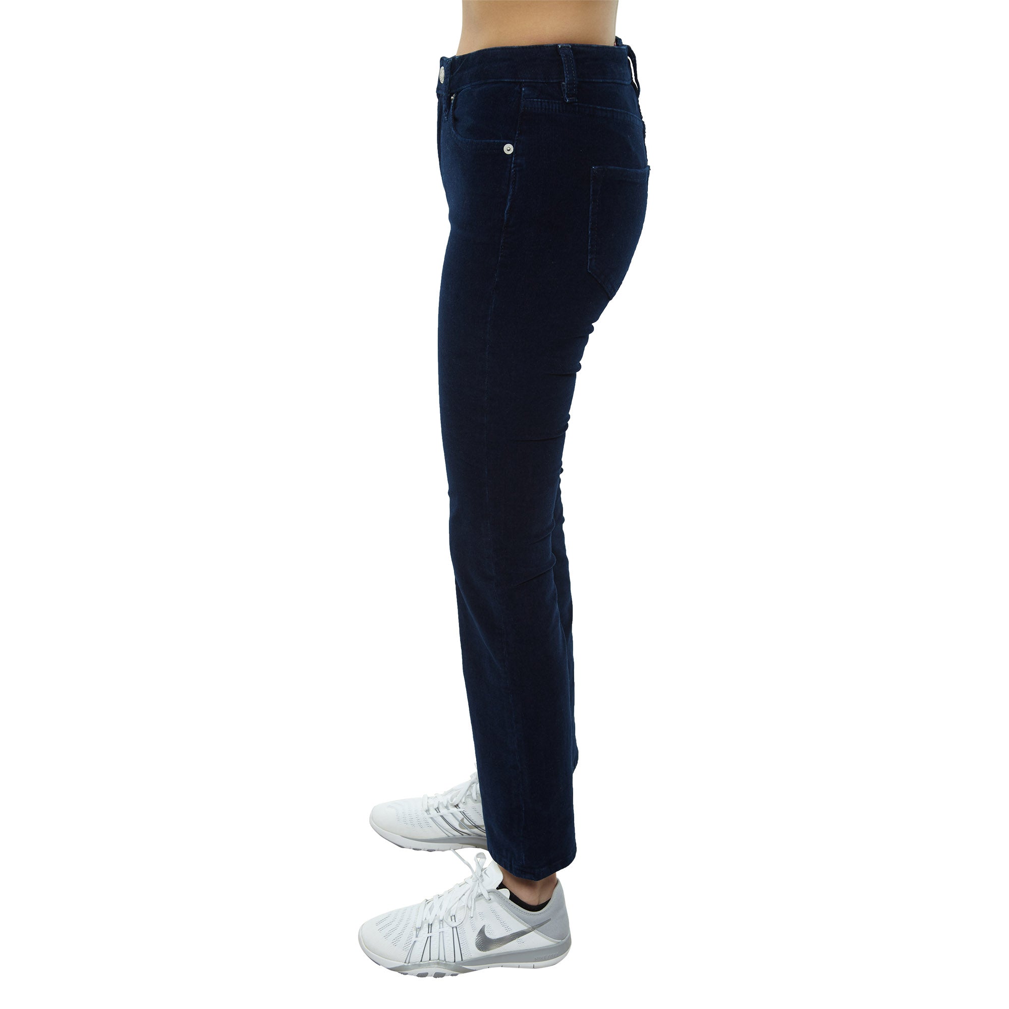 The Cords &amp; Co 5-pocket Mid-waist Straight Fit Cropped Leg Womens Style : Elin Ess 30 319-045