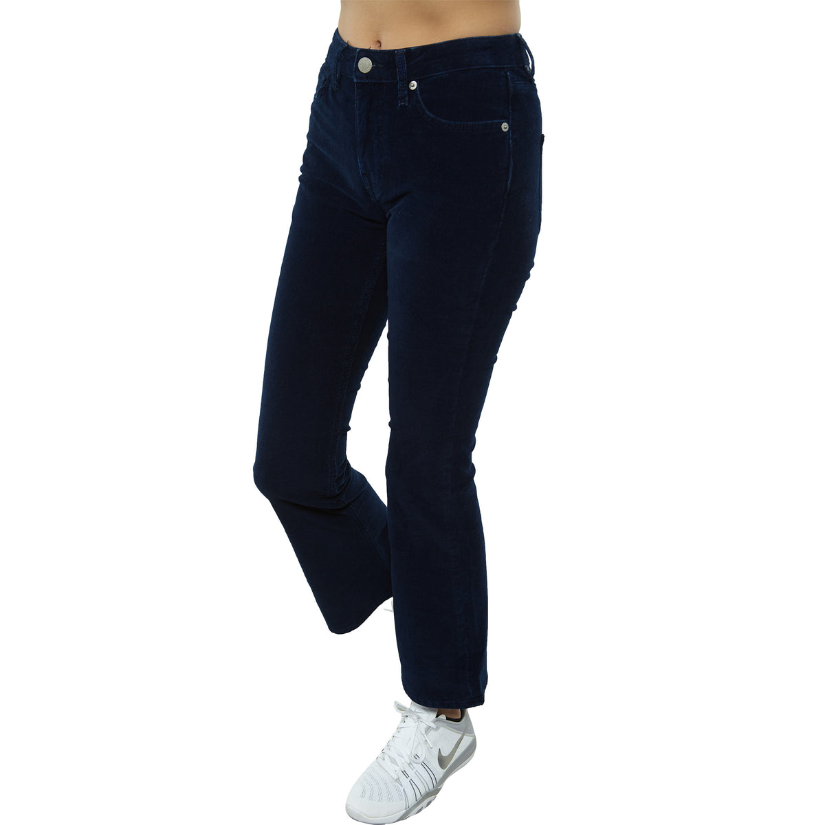 The Cords &amp; Co 5-pocket Mid-waist Straight Fit Cropped Leg Womens Style : Elin Ess 30 319-045