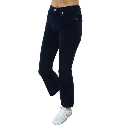 The Cords &amp; Co 5-pocket Mid-waist Straight Fit Cropped Leg Womens Style : Elin Ess 30 319-045
