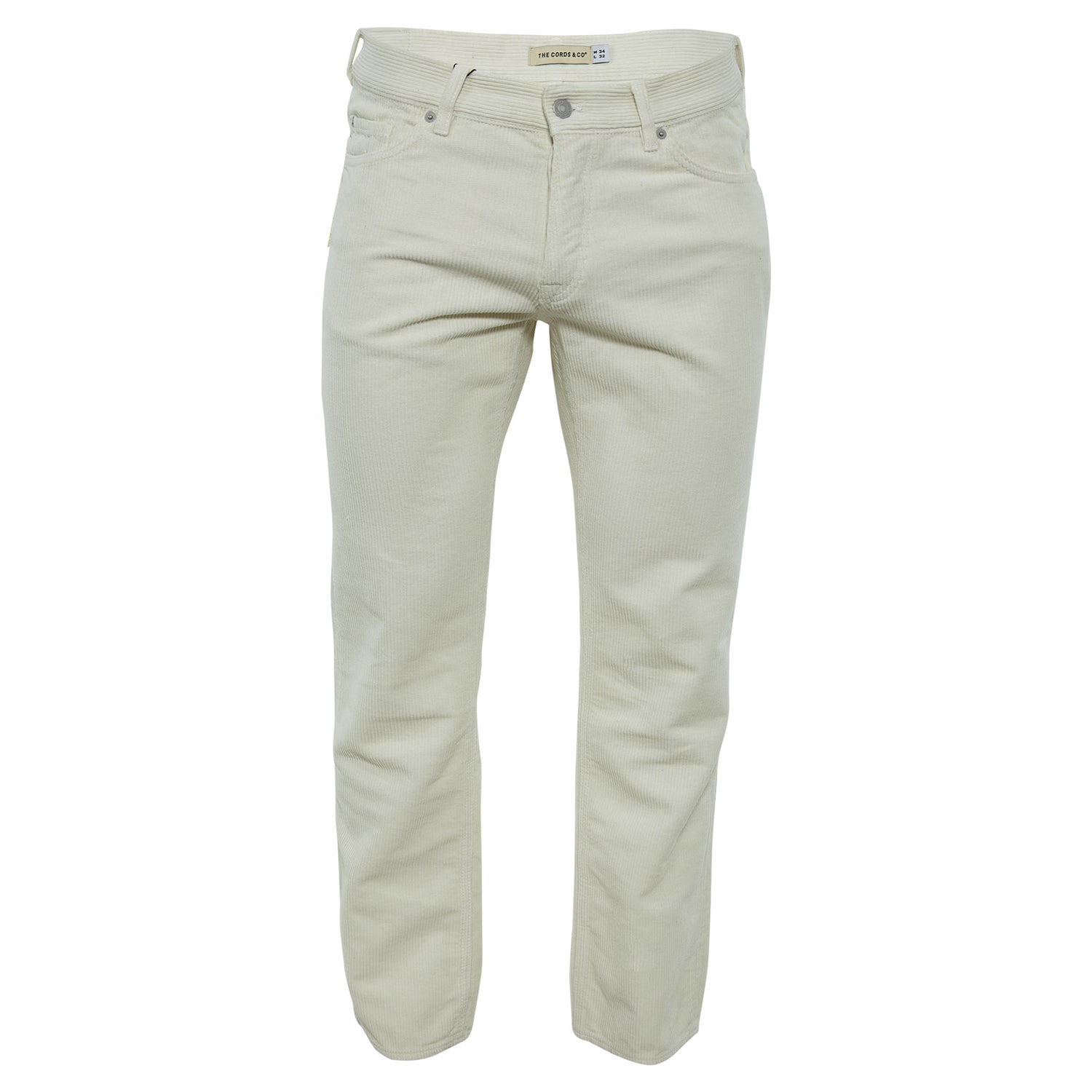 The Cords &amp; Co 5-pocket Mid-waist/loose Fit Wide Bottom Leg Mens Style : Bud 17301300-101