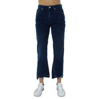 The Cords &amp; Co 5-pocket Mid-waist Slim Fit Cropped Step Cut Womens Style : Stella 18230312-050