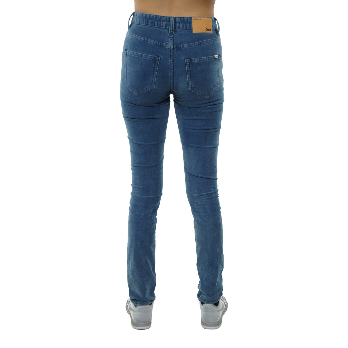 The Cords &amp; Co 5-pocket High Waist Skinny Fit Tight Bottom Leg Womens Style : Hey Ess30309