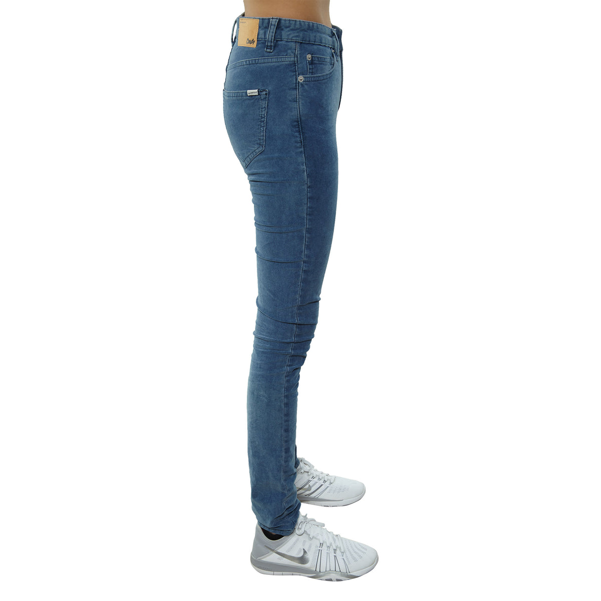 The Cords &amp; Co 5-pocket High Waist Skinny Fit Tight Bottom Leg Womens Style : Hey Ess30309