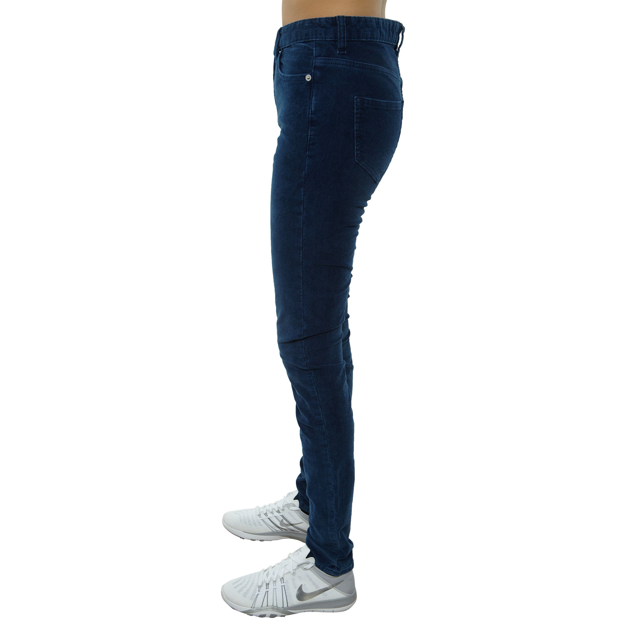 The Cords &amp; Co 5-pocket High Waist Skinny Fit Tight Bottom Leg Womens Style : Hey Ess30309