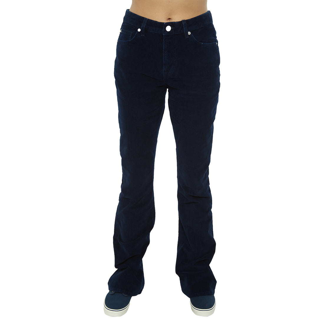 The Cords &amp; Co 5-pocket Mid-waist/slim Fit Flare Womens Style : Hip Ess 30 310-045