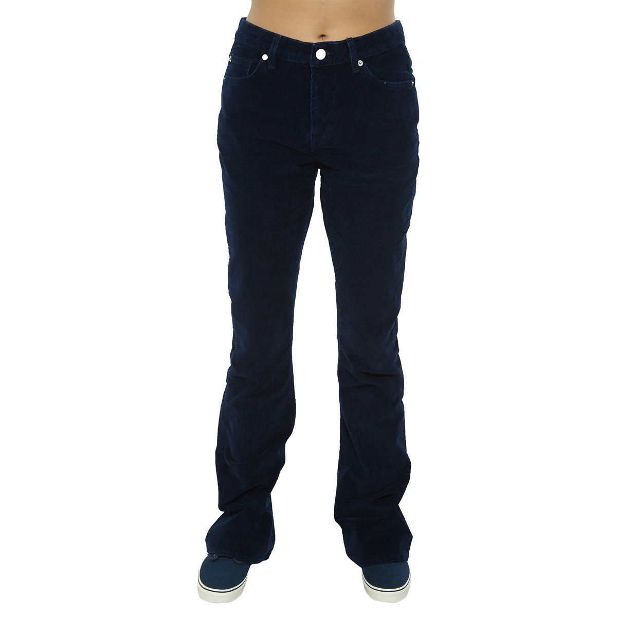 The Cords &amp; Co 5-pocket Mid-waist/slim Fit Flare Womens Style : Hip Ess 30 310-045