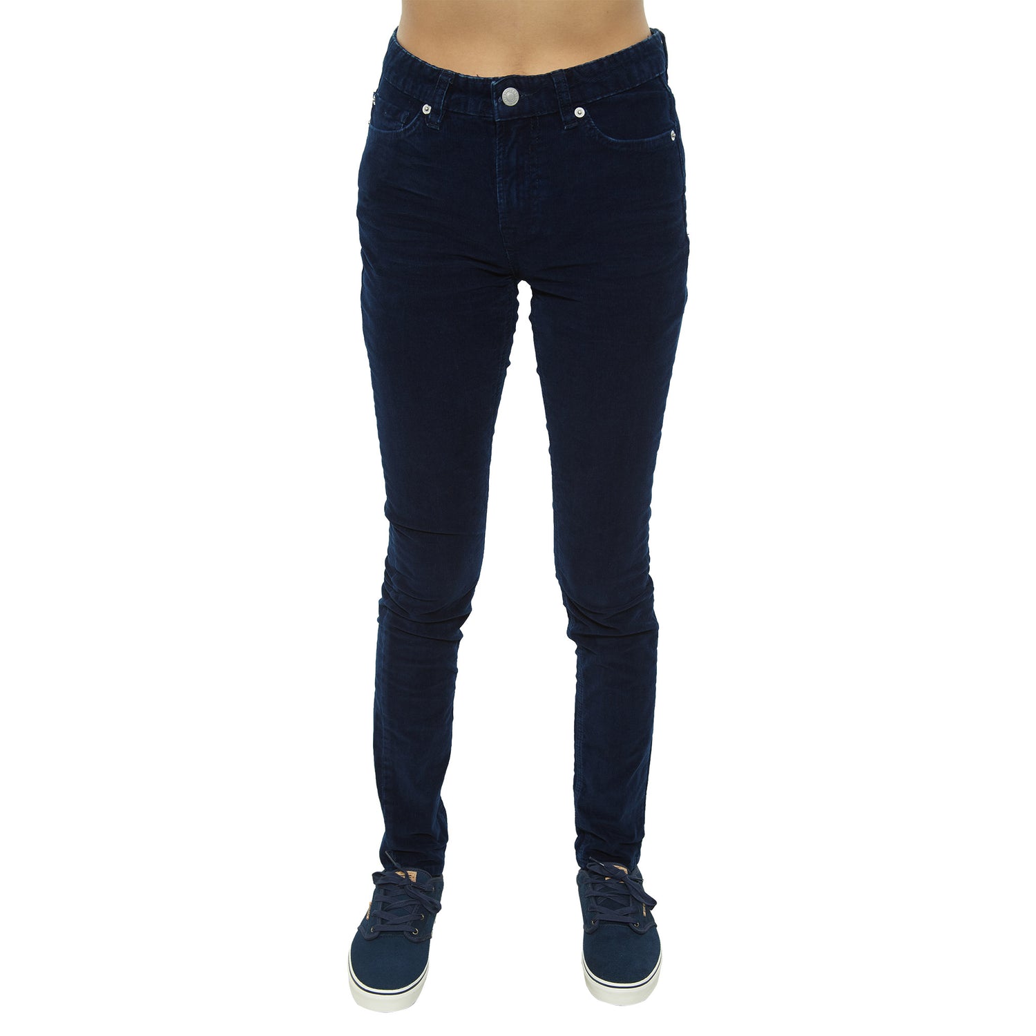 The Cords &amp; Co 5-pocket High Waist Skinny Fit Tight Bottom Womens Style : Hey Ess30309