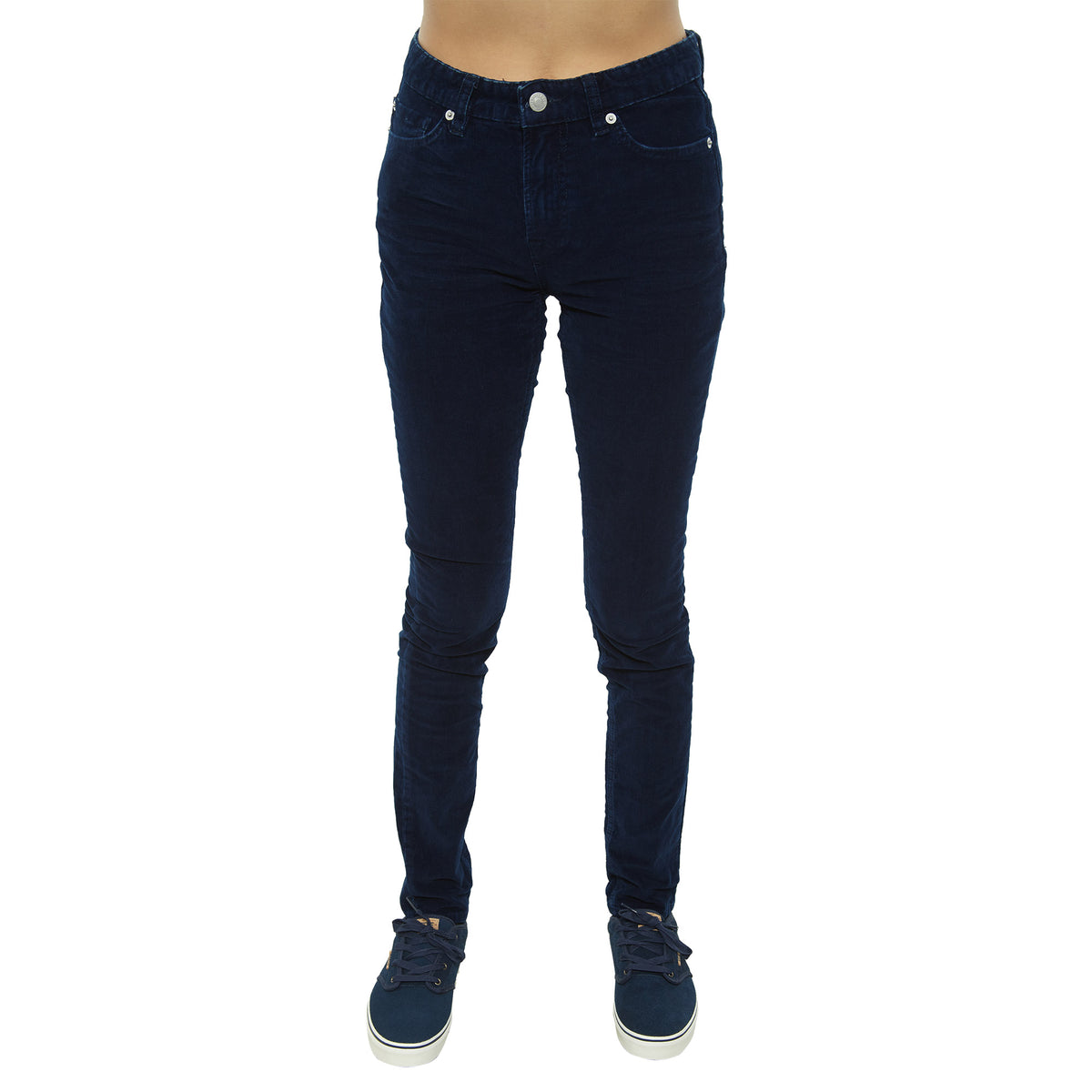 The Cords &amp; Co 5-pocket High Waist Skinny Fit Tight Bottom Womens Style : Hey Ess30309