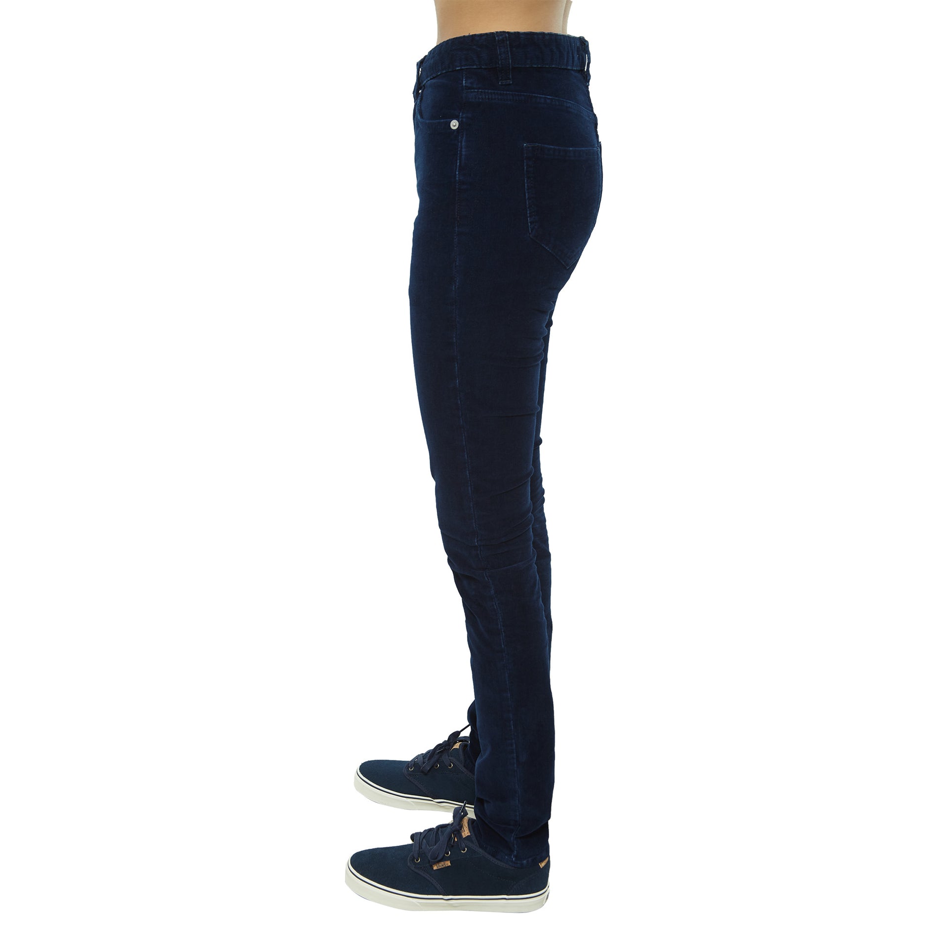 The Cords & Co 5-pocket High Waist Skinny Fit Tight Bottom Womens Style : Hey Ess30309