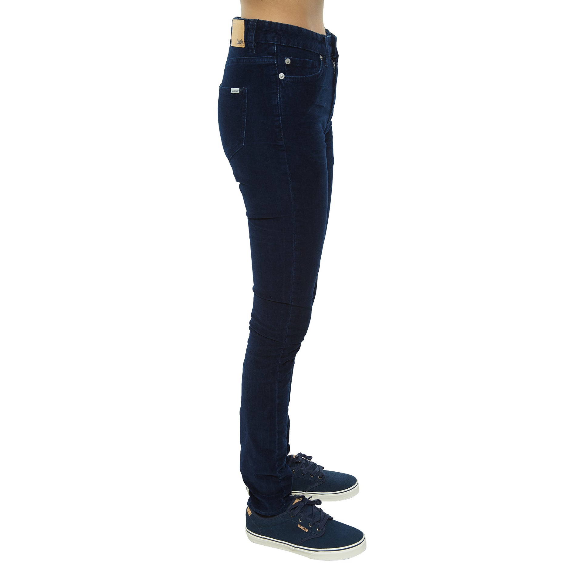 The Cords & Co 5-pocket High Waist Skinny Fit Tight Bottom Womens Style : Hey Ess30309