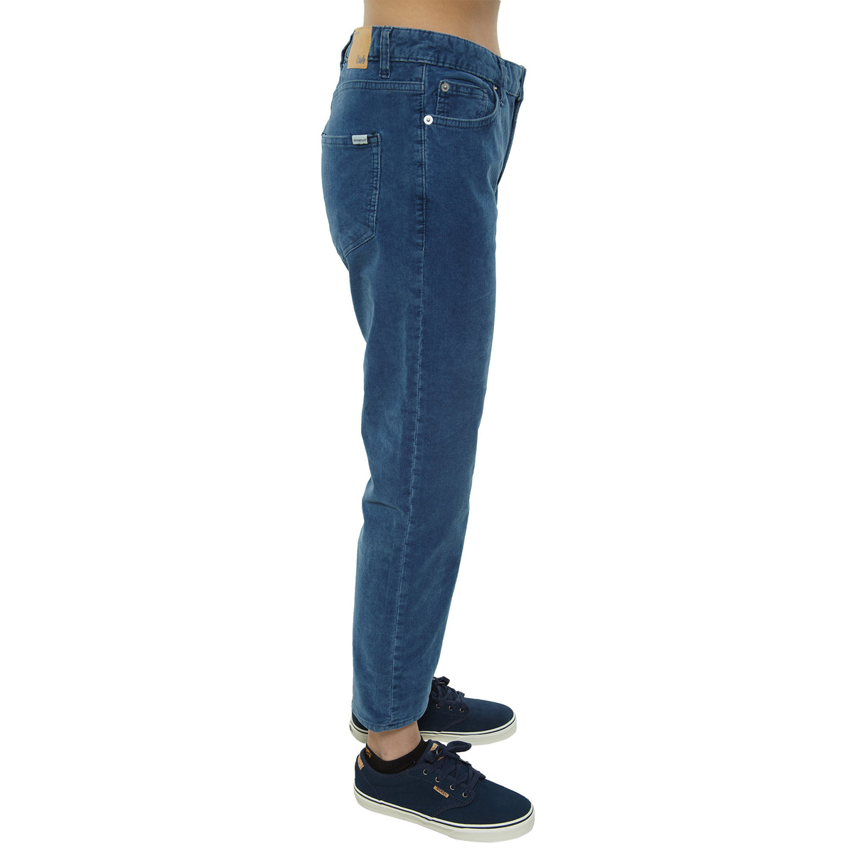 The Cords &amp; Co 5-pocket Mid-waist/loose Fit Cropped Womens Style : Mom Ess30308-051