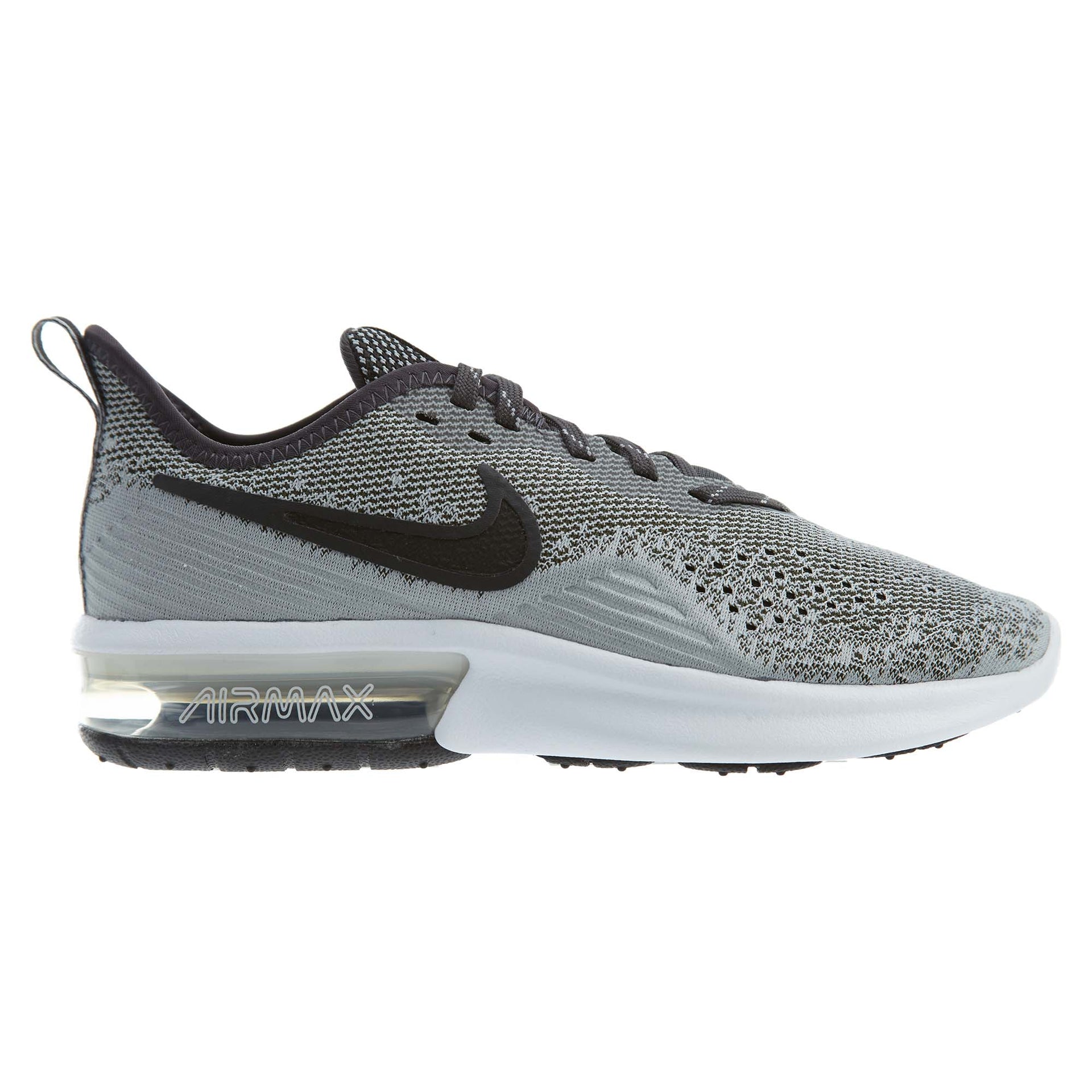 Nike Air Max Sequent 4 Black/Black-White Womens Style :AO4486
