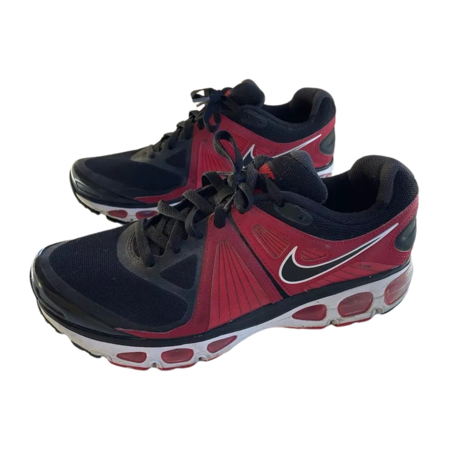 air max tailwind black and red