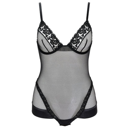 La Perla Idylle Silk-trim Underwire Bodysuit Womens Style : 906105-0002