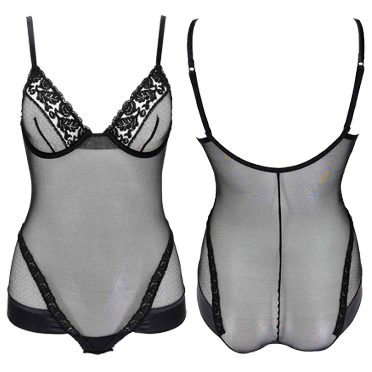 La Perla Idylle Silk-trim Underwire Bodysuit Womens Style : 906105-0002