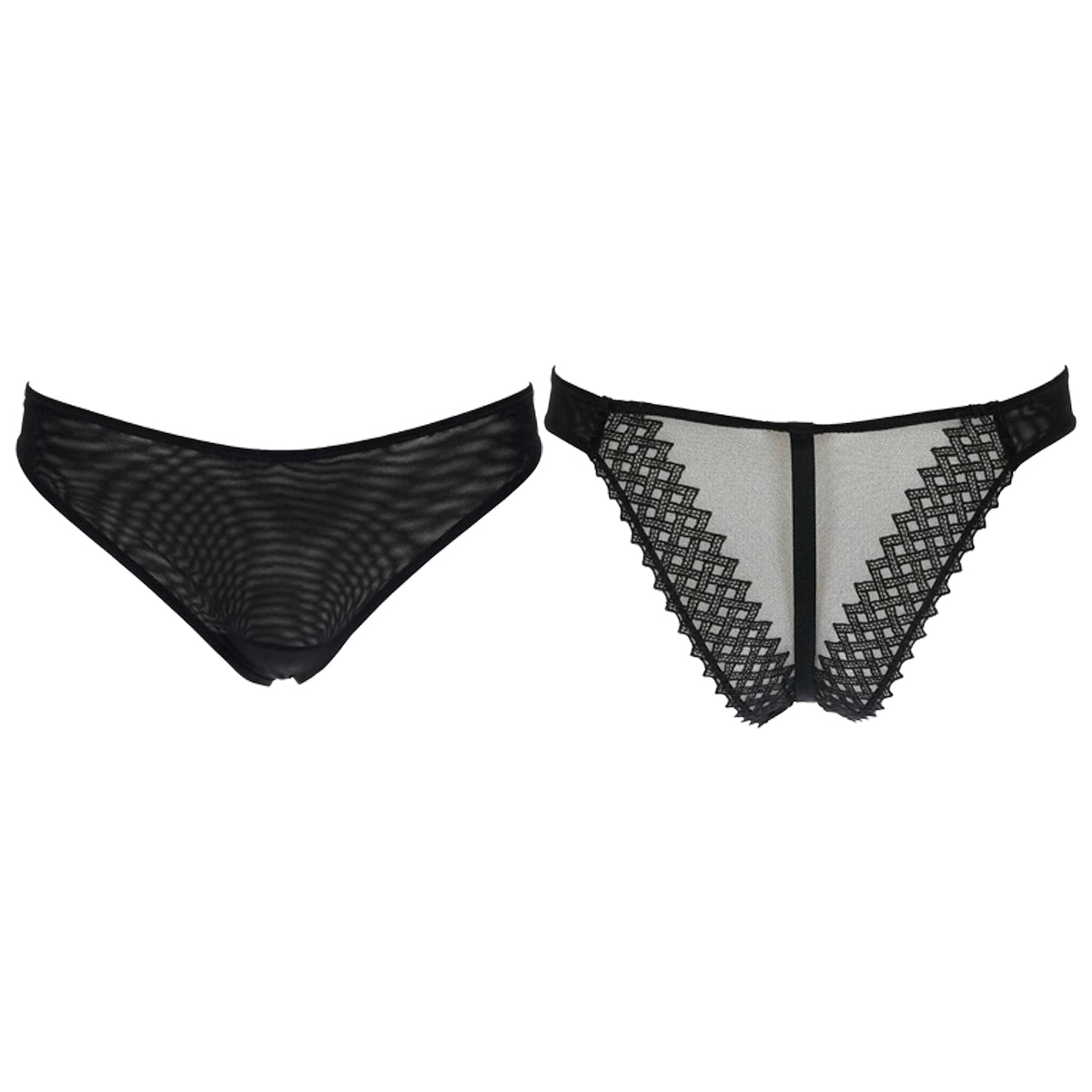 La Perla Greta Black Panty Womens Style : 0019942-0002
