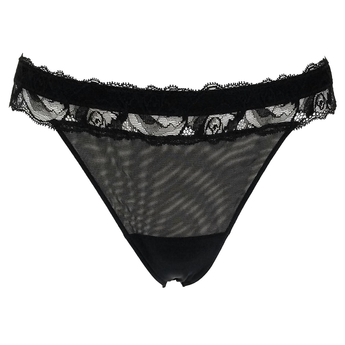 La Perla Ballade Pizzo Black Thong Womens Style : 0019811-0002