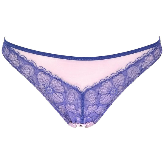 La Perla Merguerite Purple Thong Womens Style : 0019141-0263
