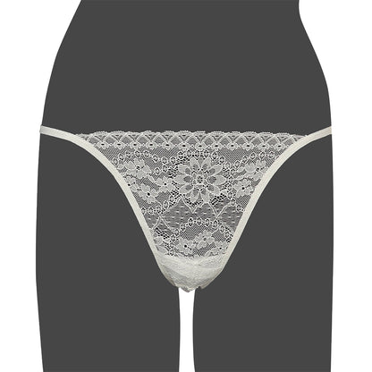La Perla Rosa Floral Lace Ivory G-string Womens Style : 0016828-0031