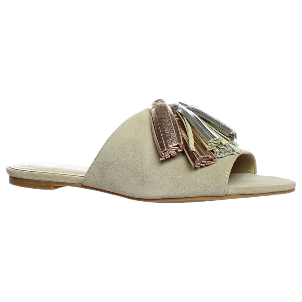The Fix Women's Foley Tassel Slide Sandal Style: 880053-Taupe