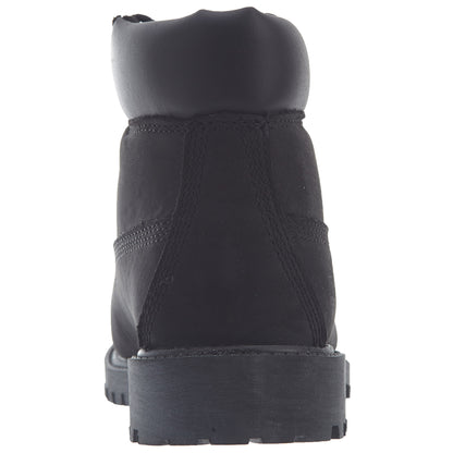 Timberland 6" Premium Boot Black Nubuck (PS)