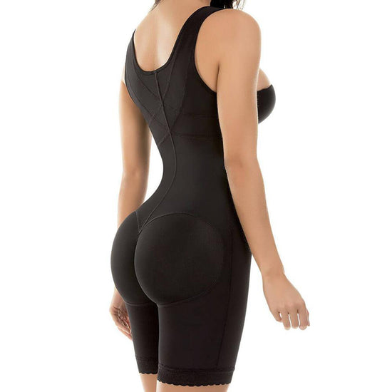 Cysm High Control Mid-thigh Bodysuit Womens Style : 455