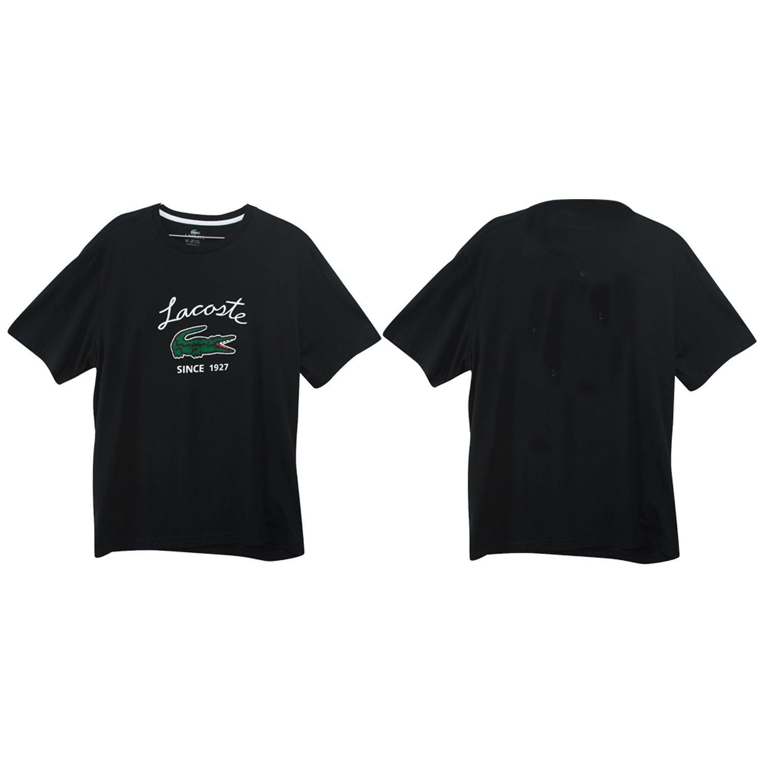 Lacoste Short Sleeve Croc Graphic Tee-shirt Mens Style : Th1375-51