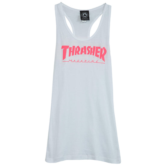 Thrasher Magazine Logo Racerback Tank Big Kids Style : 134127
