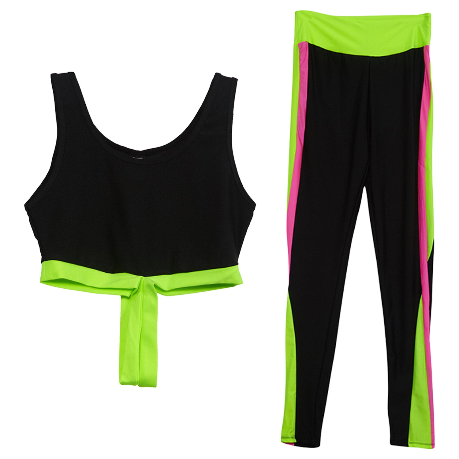 Red Fox Girls Neon Crop Top Big Kids Style : St968