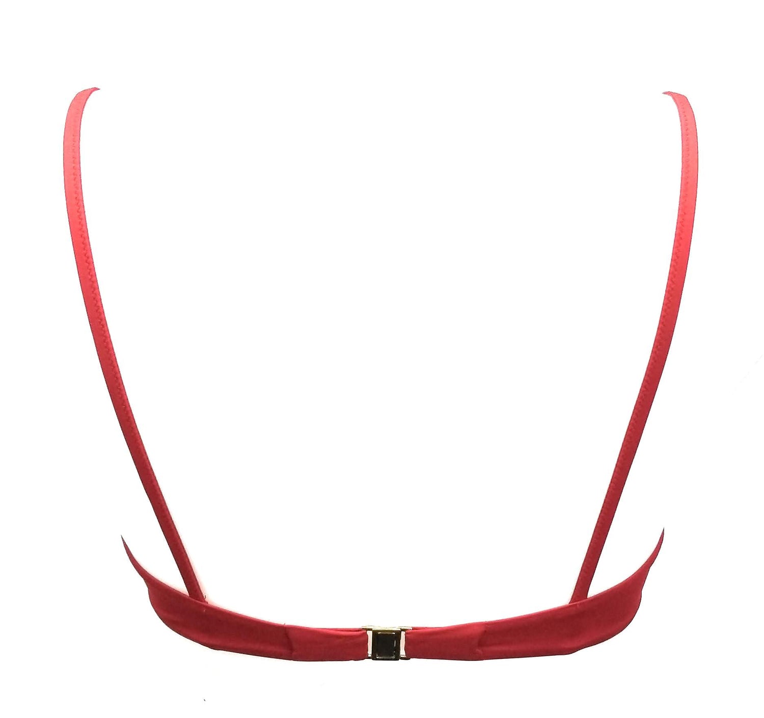 La Perla Glimmering Beaded Red Bikini Top Womens Style : 801102 - 0090 