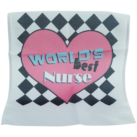 Worlds Best Nurse Hankerchief Style : 2713837-PNK